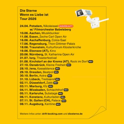 Bild für die Veranstaltung Die Sterne