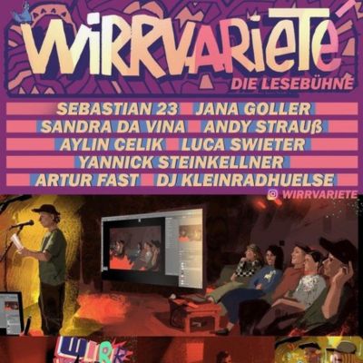 Bild für die Veranstaltung Lesebühne WirrVarieté