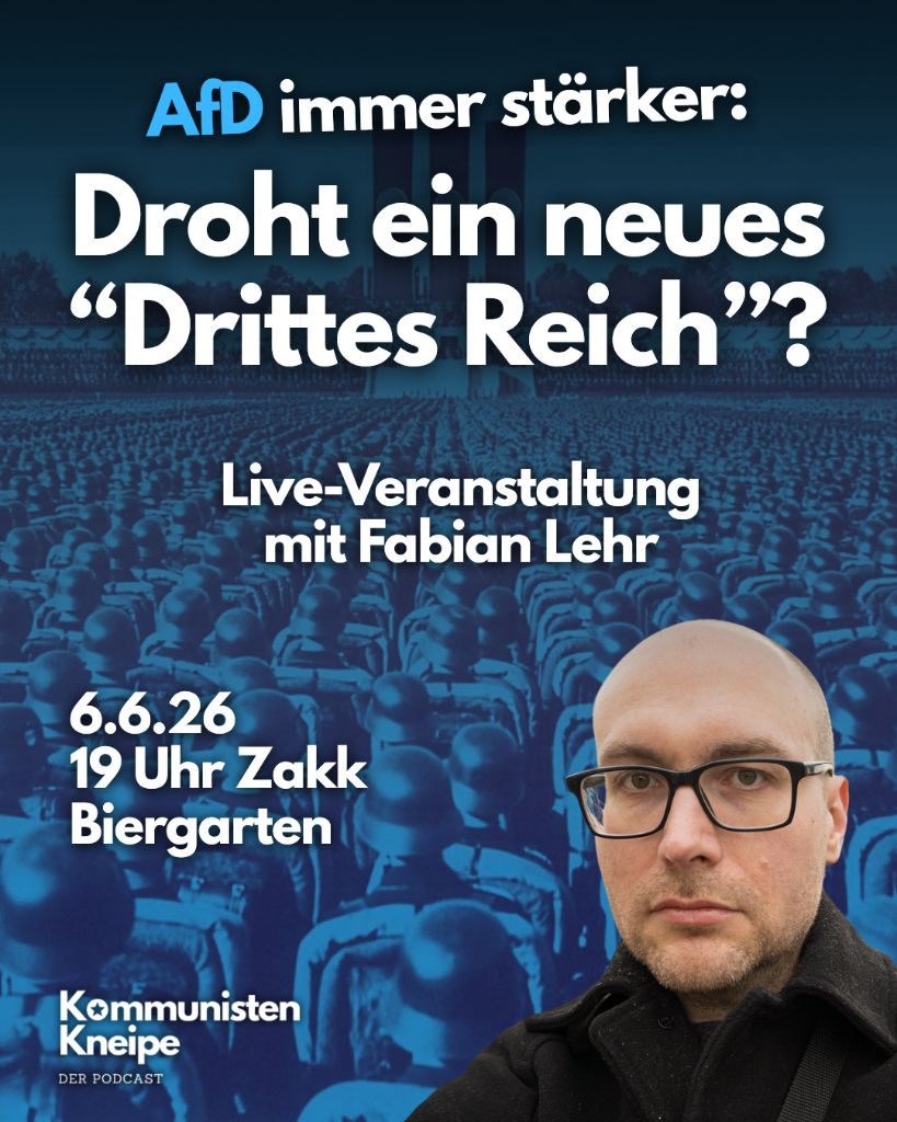 Bild für die Veranstaltung   AfD immer stärker – Droht ein neues „Drittes Reich“?