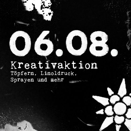 Bild für die Veranstaltung Töpfern, Linoldruck, Sprayen – Kreativworkshop