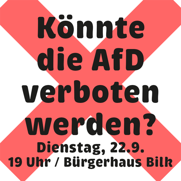 Bild für die Veranstaltung Könnte die AfD verboten werden?
