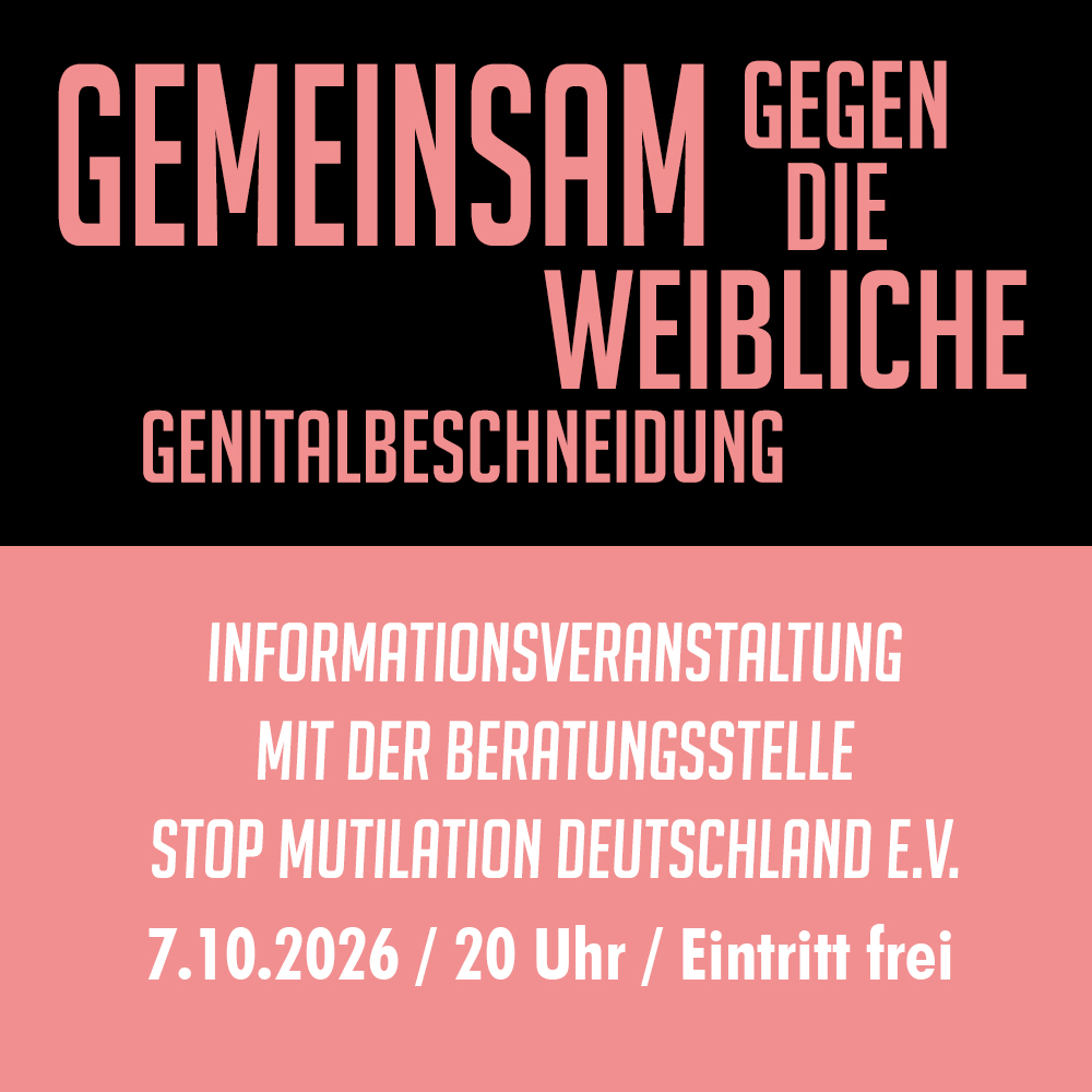 Bild für die Veranstaltung Gemeinsam gegen die weibliche Genitalbeschneidung